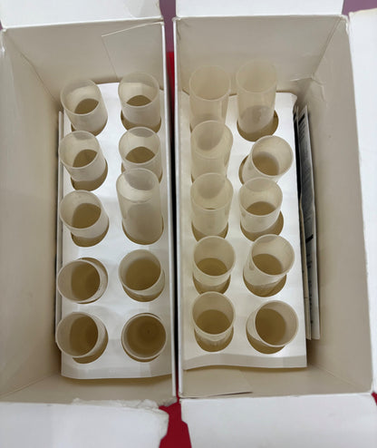 NALGENE 3103-0050 BOX OF 10 CONICAL CENTRIFUGE TUBE PP 50ML - 1 LOT QTY 2 BOXES