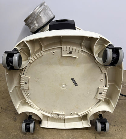 TIGER-VAC CR-1 CLEANROOM VACUUM CLEANER - FILTER DAMAGED BENT - NO ATTACHMENTS