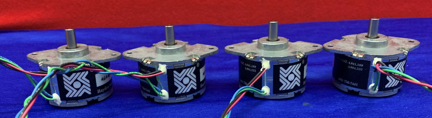 Lotto di 4 - Haydon 46000 Series 46440-05 46MM Motore passo-passo rotativo 5VDC