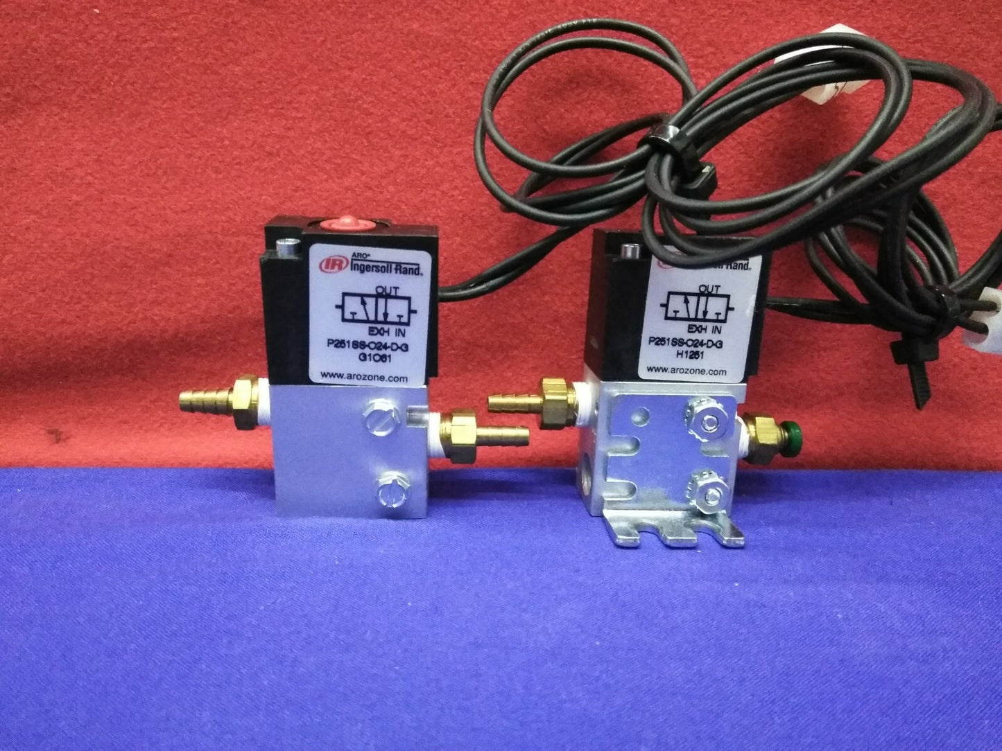 1 LOTTO DI QTY 2 - ELETTROVALVOLE INGERSOLL RAND P251SS-O24-DG G1061 