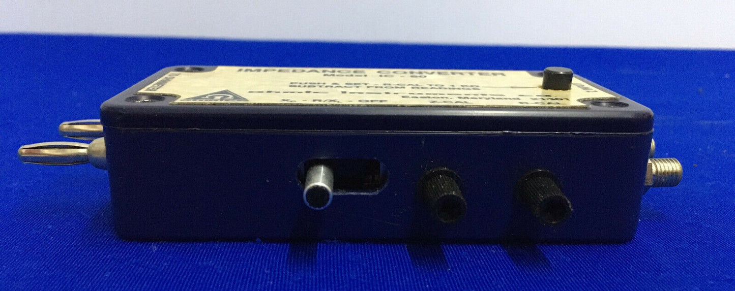 INSTRUMENTOS ÓHMICOS IC-60 / IC 60 CONVERTIDOR DE IMPEDANCIA A OHMIOS R-CAL A 1 KΩ