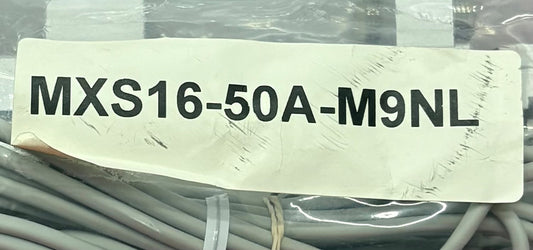 SMC MXS16-50A-M9NL GUIDED PNEUMATIC CYLINDER AIR SLIDE TABLE