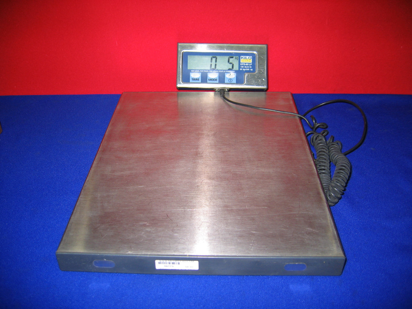 BALANZA KILOTECH KPS-60LP CAPACIDAD 60Kg / 130 Lb. PIEZAS O REPARACIONES