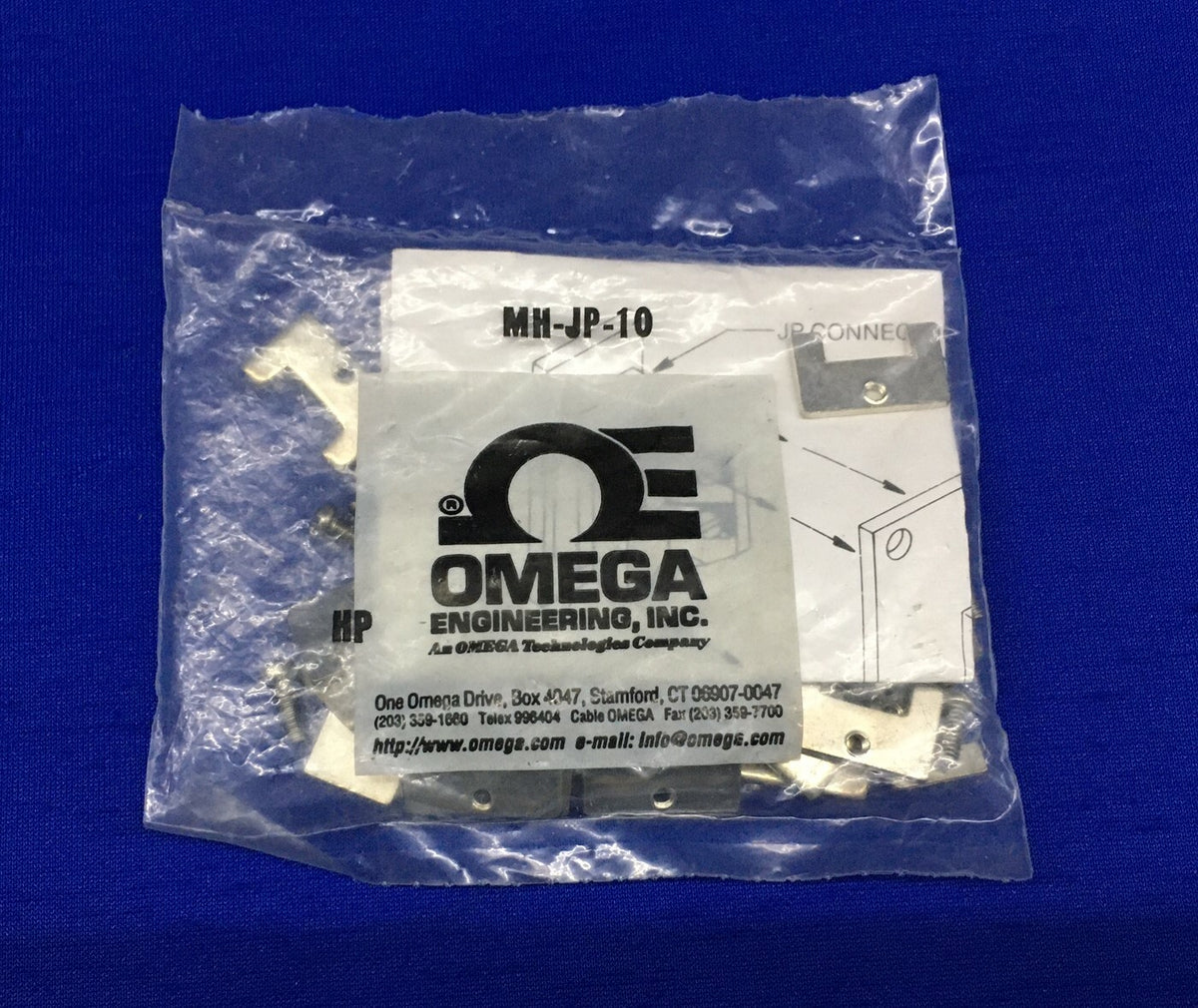 クリップ/ネジ 20 個入り 1 パッケージ - OMEGA MH-JP-10 ジャック パネル アクセサリ/取り付けクリップ