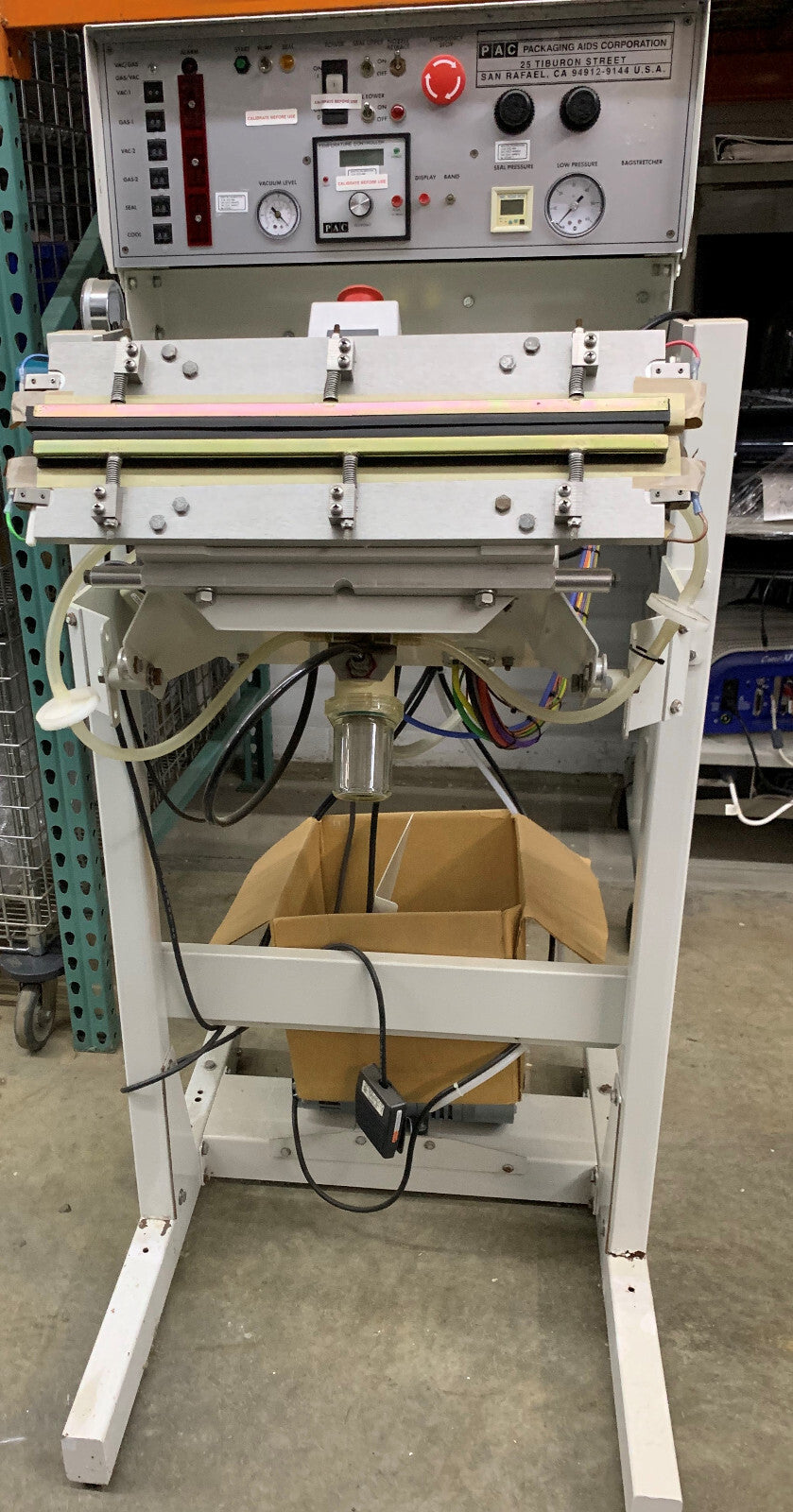 PAC PACKAGING AUSILIATRICE MEDVAC GA18 SIGILLATRICE PER SACCHE MEDICHE 230V 50/60HZ 15A