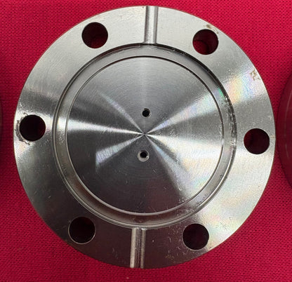 CONFLAT FLANGE BLANK DOUBLE SIDED 2 3/4” STAINLESS STEEL FITTING - 1 LOT QTY 3