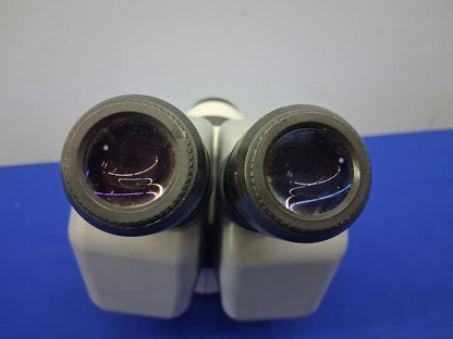 NIKON SMZ645 8-50X BINOCULAR STEREO ZOOM MICROSCOPE HEAD WITH 10X EYEPIECES