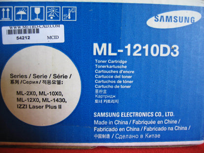 SAMSUNG ML-1210-D3/ZIE SN QE21BSAP300045 TONER CARTRIDGE OPEN DOOS VOOR INSPECTIE