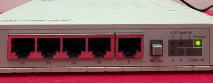 KTI 10BASE-T ETHERNET HUB DH5T NETWORK HUB