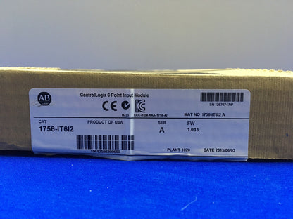 Allen-Bradley AB 1756-IT612 1756IT612 SER UN TERMOPAR DE ENTRADA AISLADA ANALÓGICA