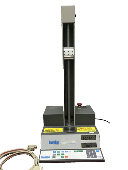 CHATILLON TCD200 DIGITAL FORCE TEST STAND, NO LOAD CELL,ITEM IS USED
