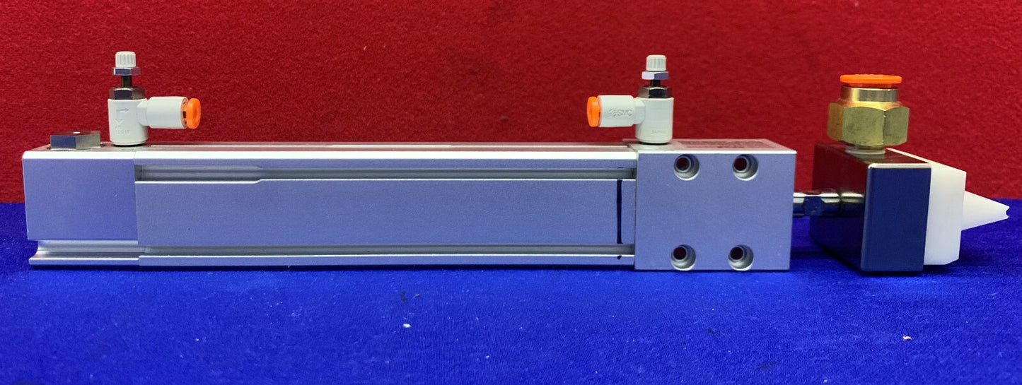 Vérin pneumatique de précision SMC MTS16-100R MTS, alésage SZ 16 mm, R = verrouillage de l'extrémité de la tête