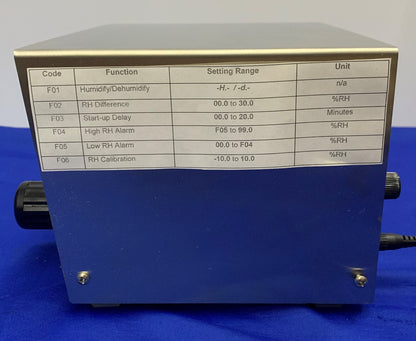 CLEATECH HUMODULE DESSICATEUR D'HUMIDITÉ À CONTRÔLE AUTOMATIQUE DE PURGE AVEC ARMOIRE/SUPPORT