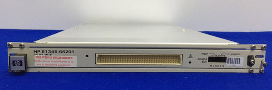HP / HEWLETT PACKARD HP E1345-66201 RELAY MUX HP 75000 SERIES C E1403A