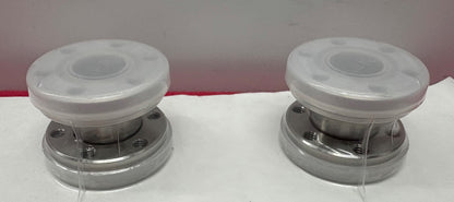 LESKER FN-C1221010 FLANGE - 1 CARDBOARD PLATFORM WITH QTY 2 FLANGES