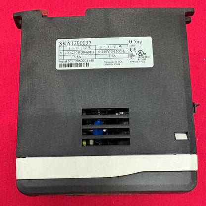 EMERSON CONTROL TECHNIQUES SKA1200037 COMMANDER SK - FOR PARTS/REPAIR