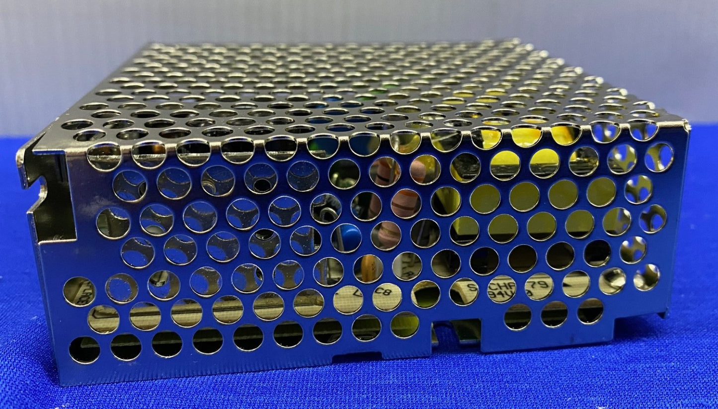 MW / MEAN WELL S-25-24 INPUT:100-240VAC 0.6A 50/60HZ / OUTPUT:+24V 1.1A