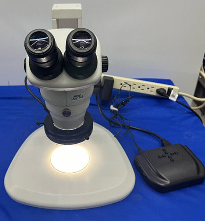NIKON SMZ 745 MIKROSKOP 6,7X-50X MIT NIKON C-PSN 213406 STAND UND LED-LICHT 
