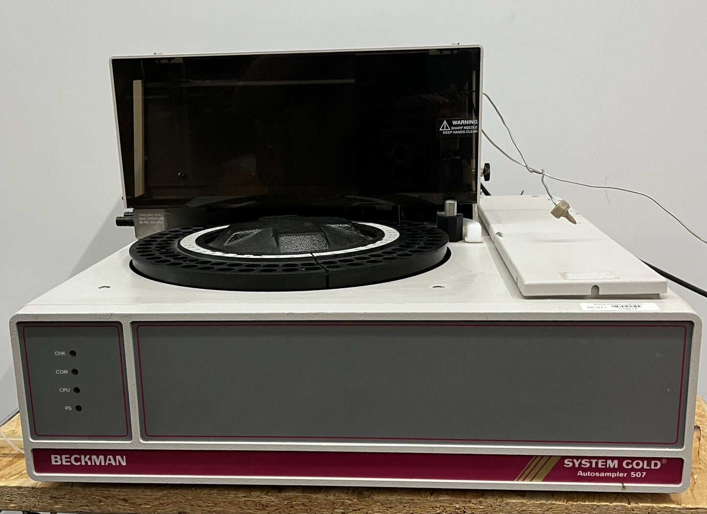 ÉCHANTILLONNEUR AUTOMATIQUE BECKMAN GOLD 507/DÉTECTEUR 168/MODULE SOLVANT 126 LOT DE PIÈCES/RÉPARATION