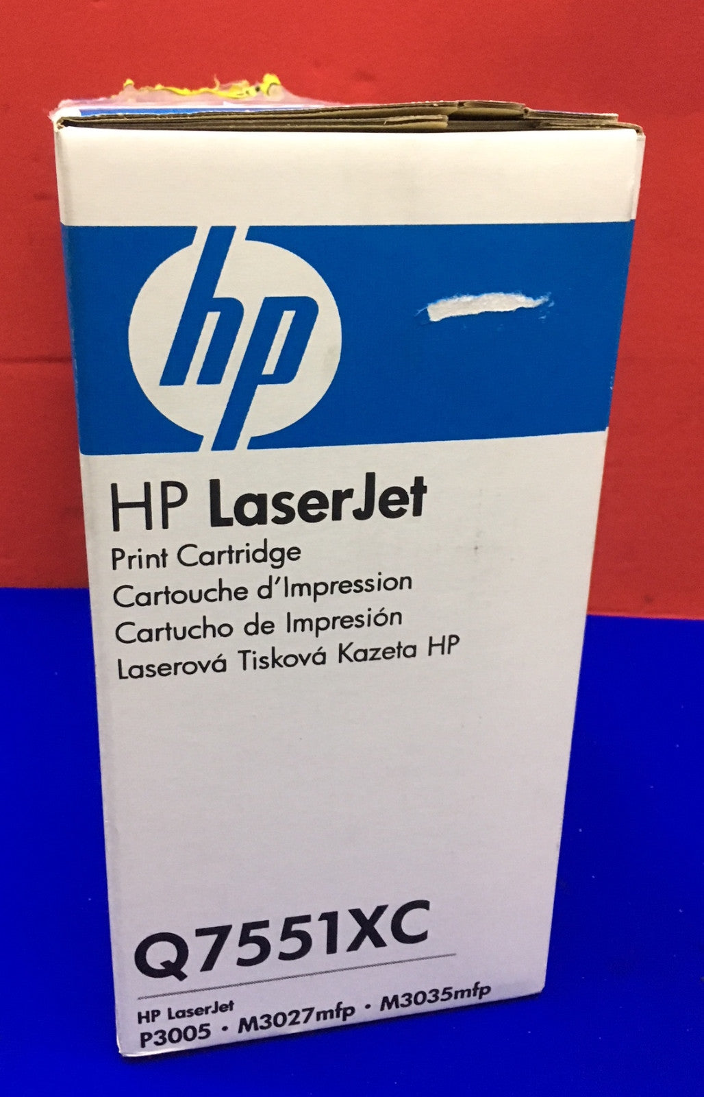 CARTOUCHE D'IMPRESSION LASERJET HP / HEWLETT-PACKARD Q7551XC / Q7551-00905