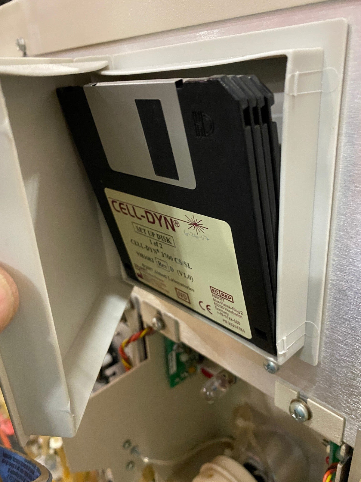 ABBOTT CELL-DYN 3700 診断用血液分析装置 CD 3700DS CPU 部品/修理