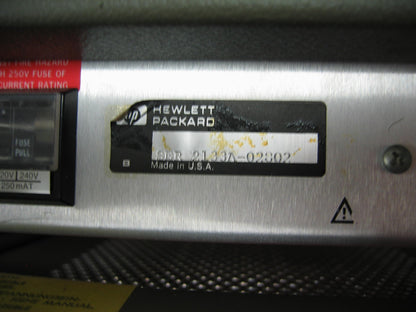 HP 59500A,SN 2133A-02802,HP-IB MULTIPROGRAMMER INTERFACE FOR PARTS / REPAIR