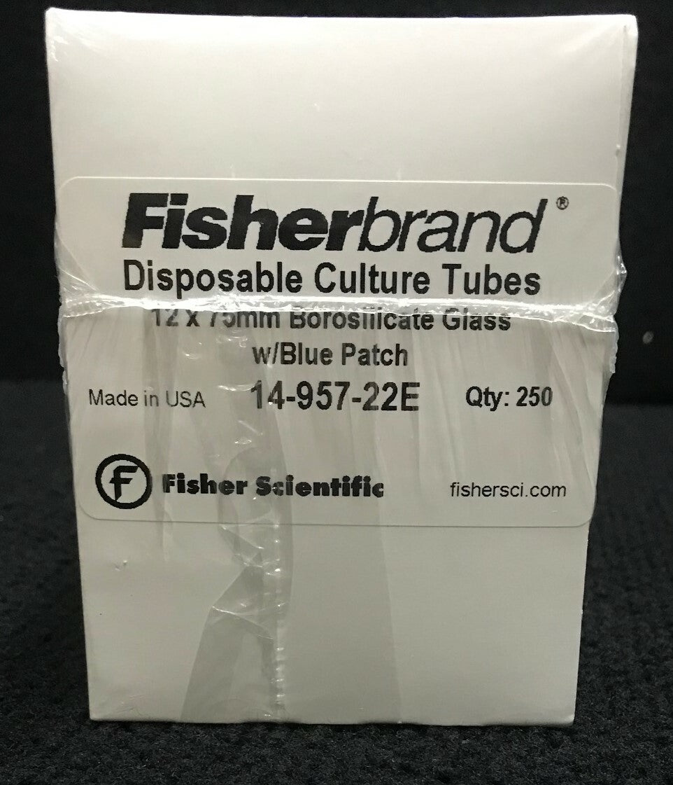 FISCHER SCIENTIFIC 14-957-22E 1 CONFEZIONE CONTENENTE 250 PROVETTE