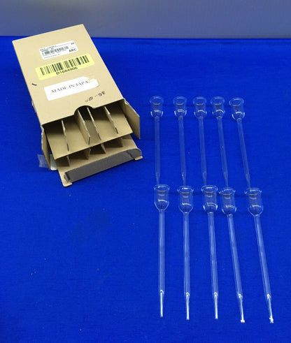 1 paquet de 10 embouts - Cole-Parmer / Nichiryo 07908-43 / 00-GLT-L Embout en verre 1 000 µl