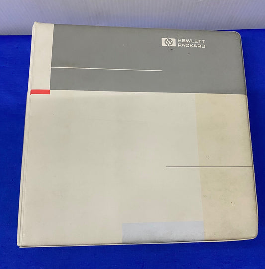 HP Hewlett Packard 16510B LOGIC ANALYZER MODULE FRONT-PANEL OPERATION REF MANUAL