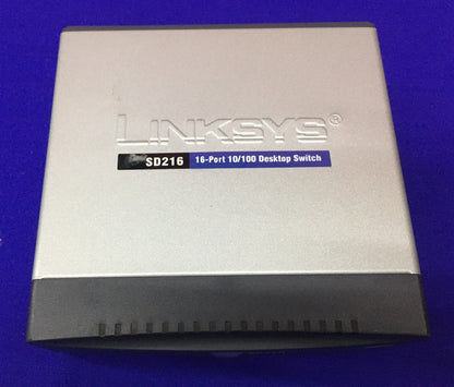 LINKSYS / CISCO SD216 16 PORT DESKTOP SWITCH