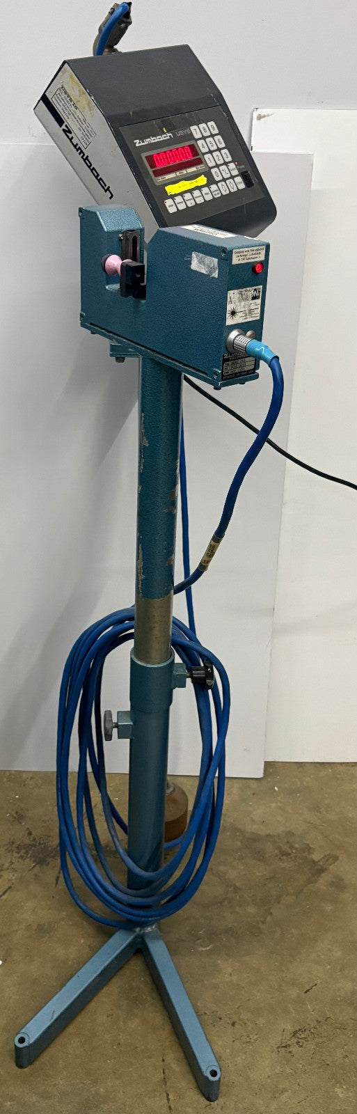 ZUMBACH LASER MEASUREMENT UNIT ODAC 16J HEAD & USYS 10 DISPLAY INTERFACE - PARTS