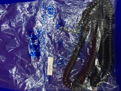 Cavo telefonico spiralato nero per cornetta GE ICC 2500BK ICHC425FBK da 25 piedi