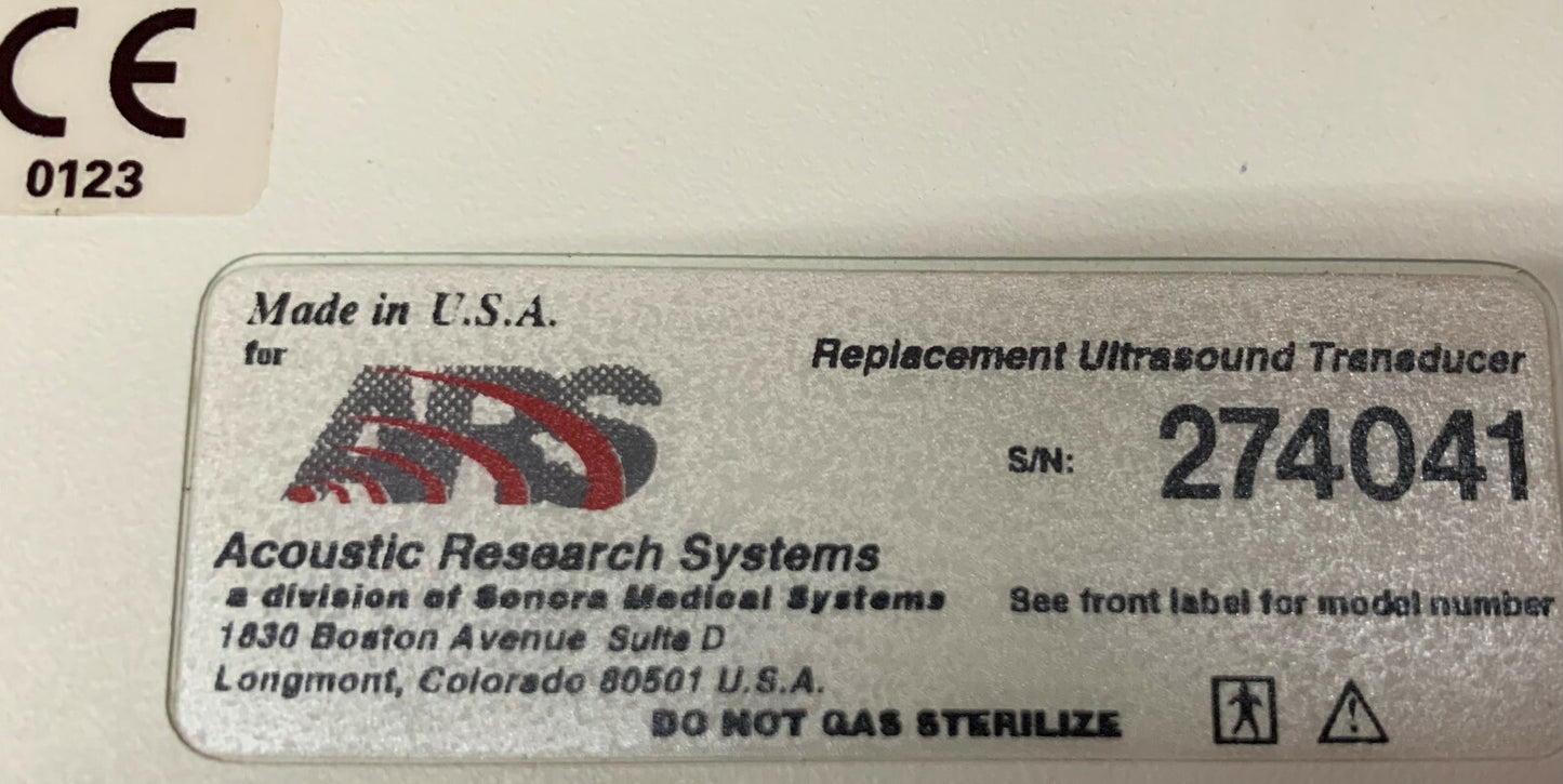 ARS Acoustic (Sonora) AC7L31 Ultrasound Transducer Linear Array Ultrasound Probe
