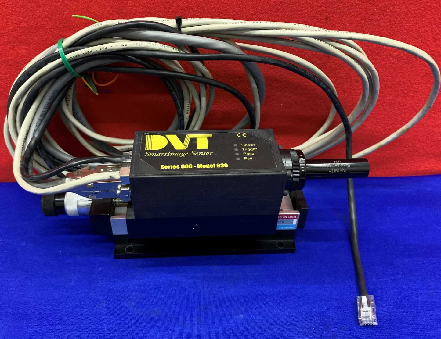 DVT SmartImage Sensor Serie 600 630 met ALM LA2-6-2K Lineaire Schuif