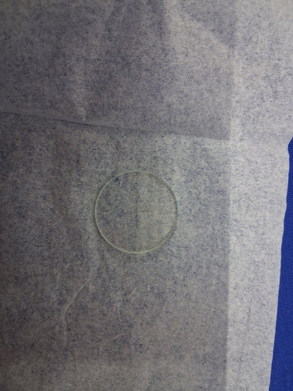 Leica 50-0-50 Numbered Scale Cross Hair Reticle 24.5mm Diameter 10mm Total Scale