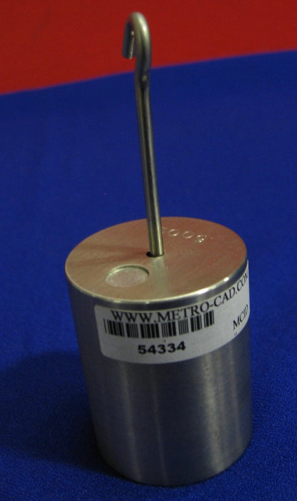 500g STAINLESS CALIBRATION WEIGHT HANGING USED