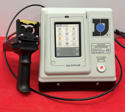 I&J FISNAR I&J123-S DISPENSER w/ DUAL TUBE BARREL HOLDER