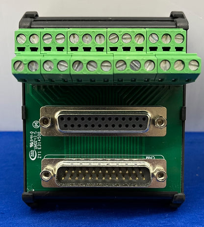 Connecteur D-sub 25 broches vers bornier American Electric LDSUB-25-MF - 1 lot de 2