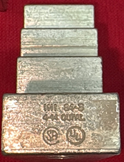 ADVANCEMENT INT'L LUGNUT 6S4-3-21-28-HEX 4 AWG TRIPLE WIRE LUG - 1 PKG QTY 9