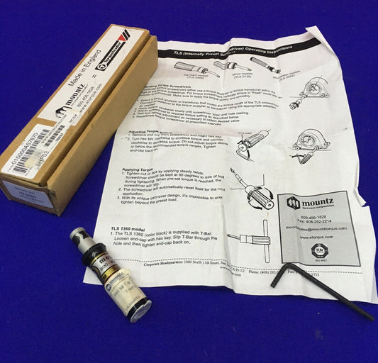 MOUNTZ 02-0083 / 020083 / TLS0022M TOURNEVIS COUPLE PRÉRÉGLÉ MICRO MINIMASTER 