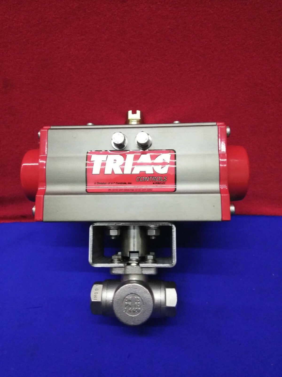 TRIAC 38TX0502R2SXXL 2R40SR VEERRETOURACTUATOR GEMONTEERD OP 38 SERIE 3-WEG 31 