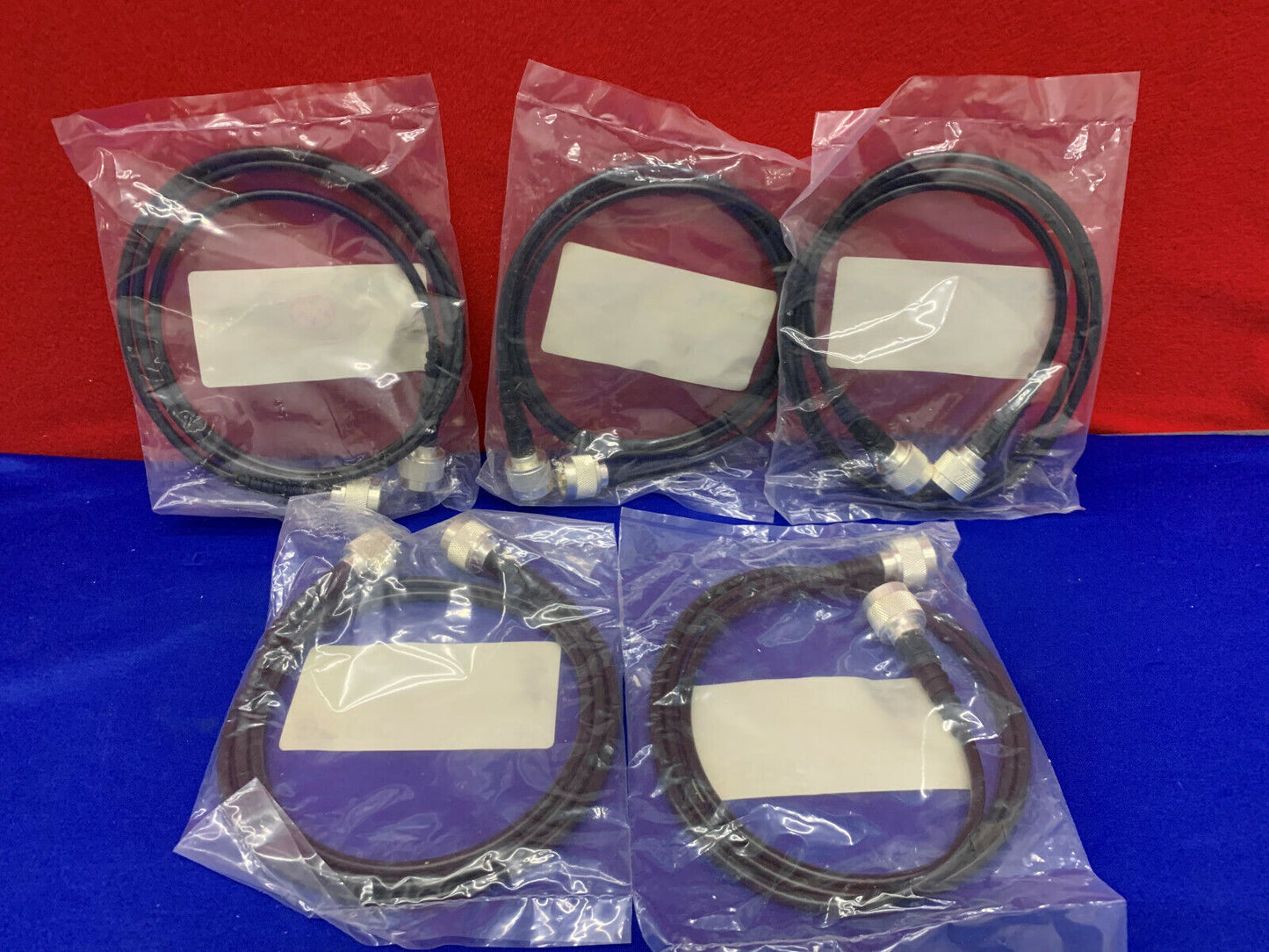 Lot of 5 - SPC Technology (Amphernol Similar) SPC20593 RG58 RG-58A/U N