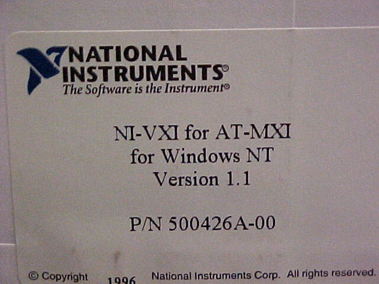 Carte d'interface informatique PCI-GPIB-1EEE 488.2 NATIONAL INSTRUMENT, numéro de série A54178
