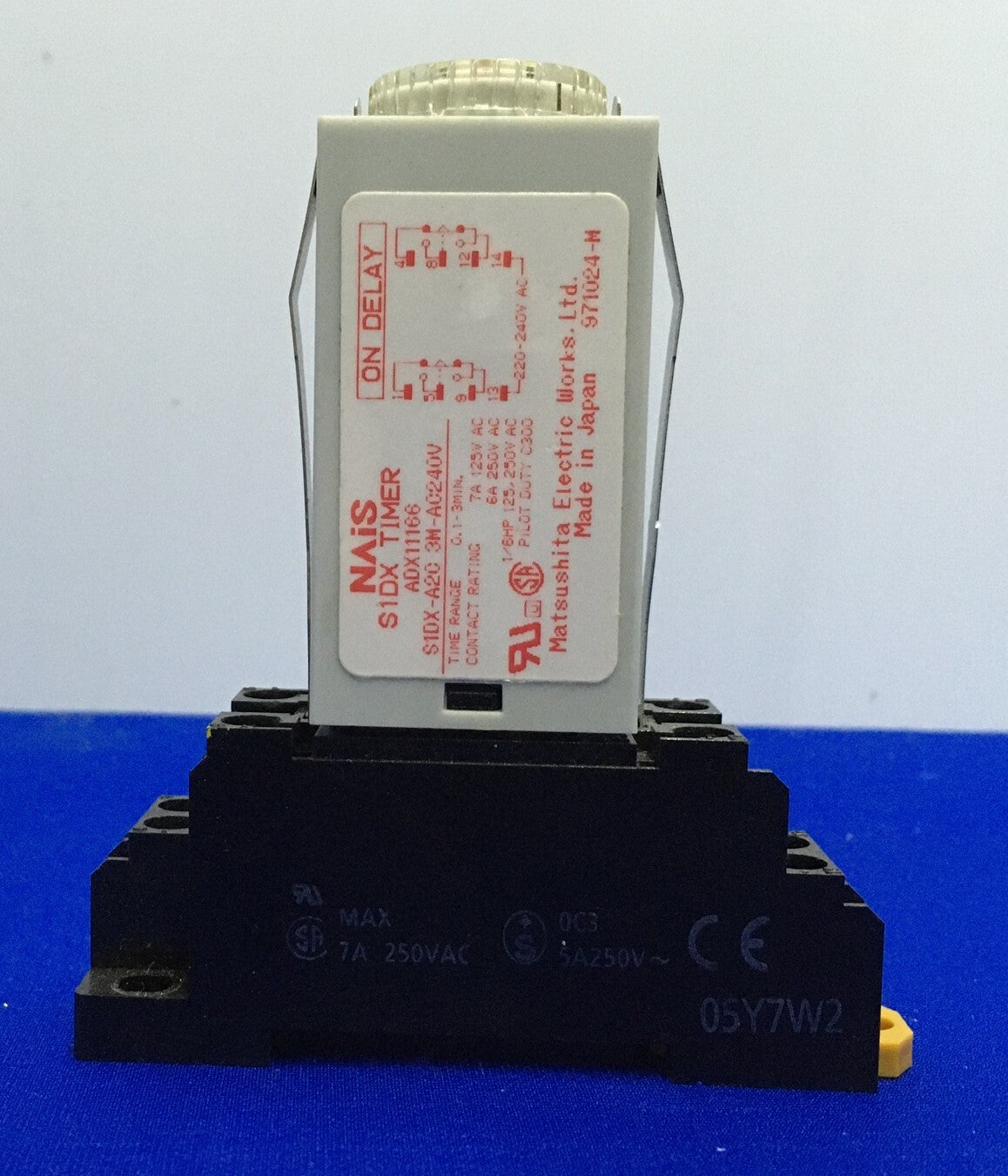 Module de temporisation NAiS MATSUSHITA ELECTRIC WORKS S1DX / ADZ11166 et 2-M4X10