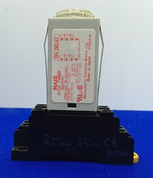 NAiS MATSUSHITA ELECTRIC WORKS S1DX / ADZ11166 DELAY TIMER MODULE & 2-M4X10