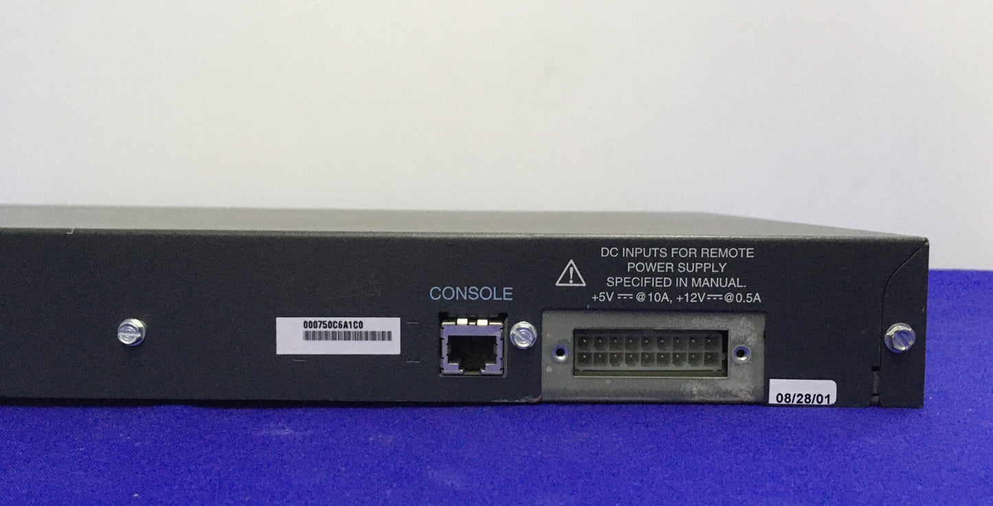 CISCO SYSTEMS 3500 SERIES XL SN FAB0536V17D 24 PORT ETHERNET ROUTER 48 VDC & 12