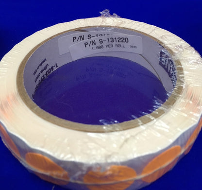 ETIQUETAS CIRCULARES ADHESIVAS REMOVIBLES ULINE S-1322BLU S-13122G S-131220 