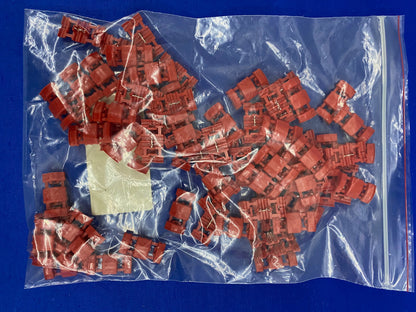 TYCO/DIGI-KEY 53440-2 Anschlussverbinder, 18–20 AWG, rot, 1 Packung mit 77 Stück