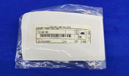 PANASONIC DIGI-KEY P4140-ND / ECK-D3A103KBP - 1 PAKET MIT 50 KONDENSATOREN 