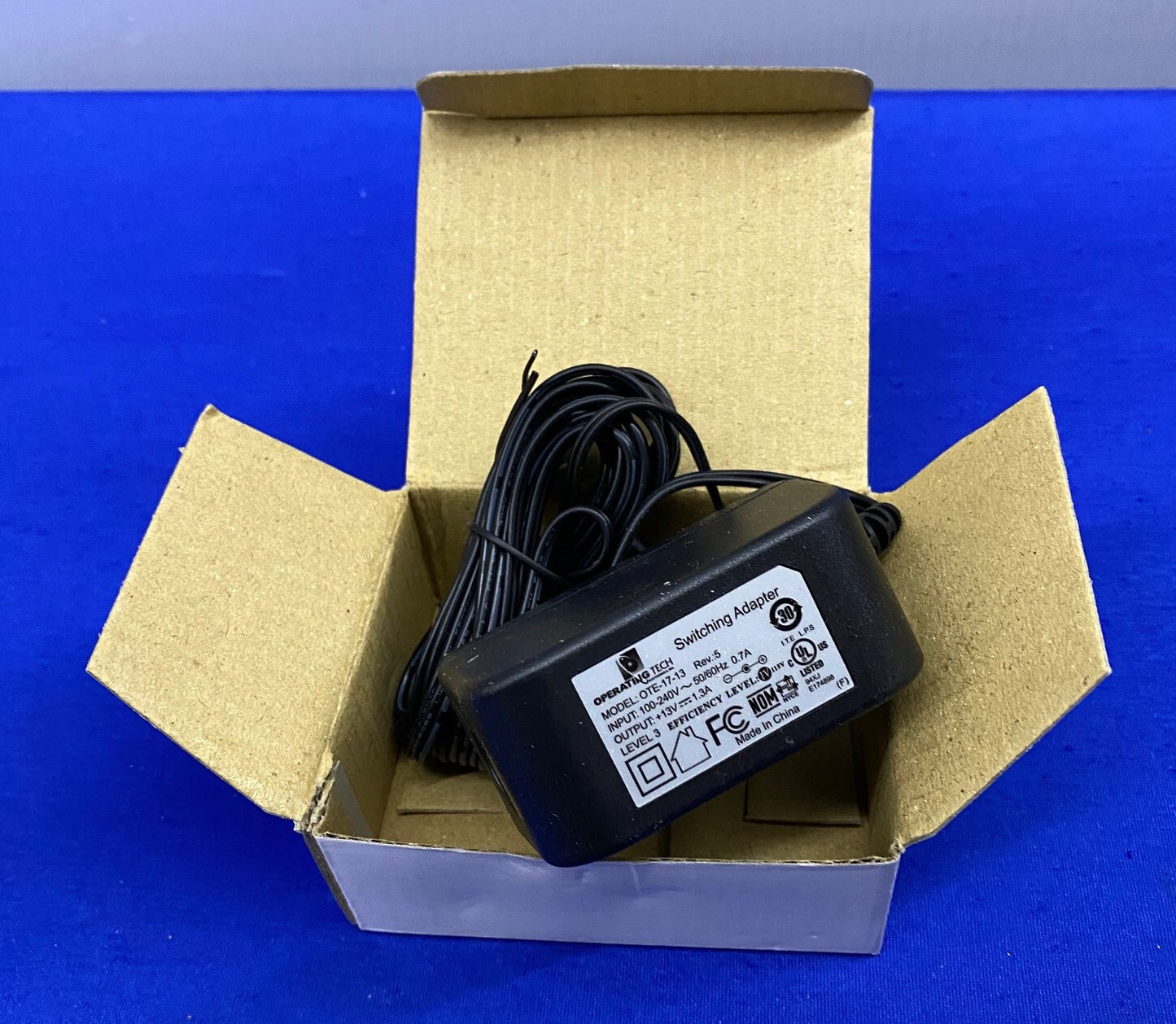 BEDIENINGSTECHNIEK ELEKTRONICA SCHAKELADAPTER OTE-17-13 REV: 5